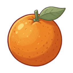 An orange